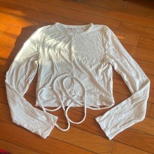 A&F white top